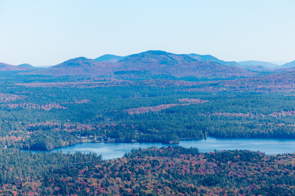 View from St Regis in the fall