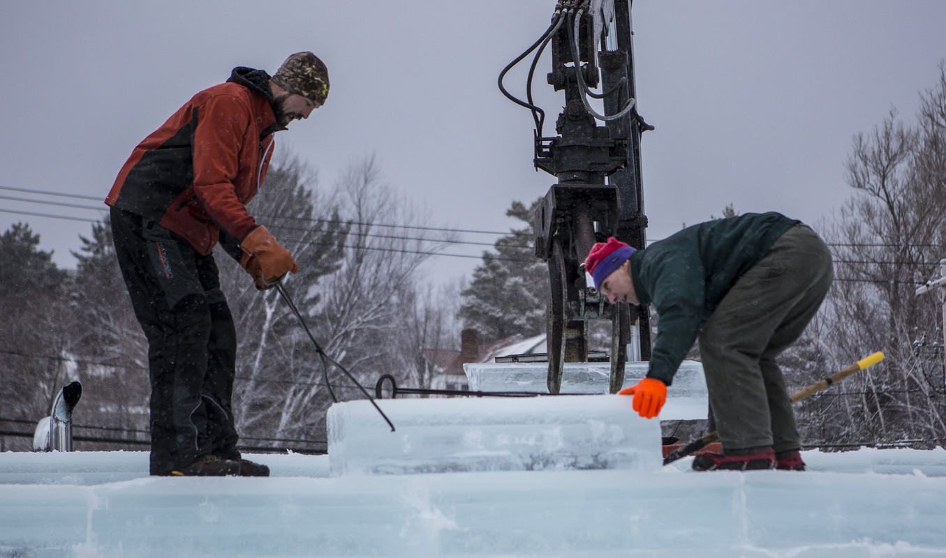 Ice Palace Saranac Lake, Adirondacks, New York