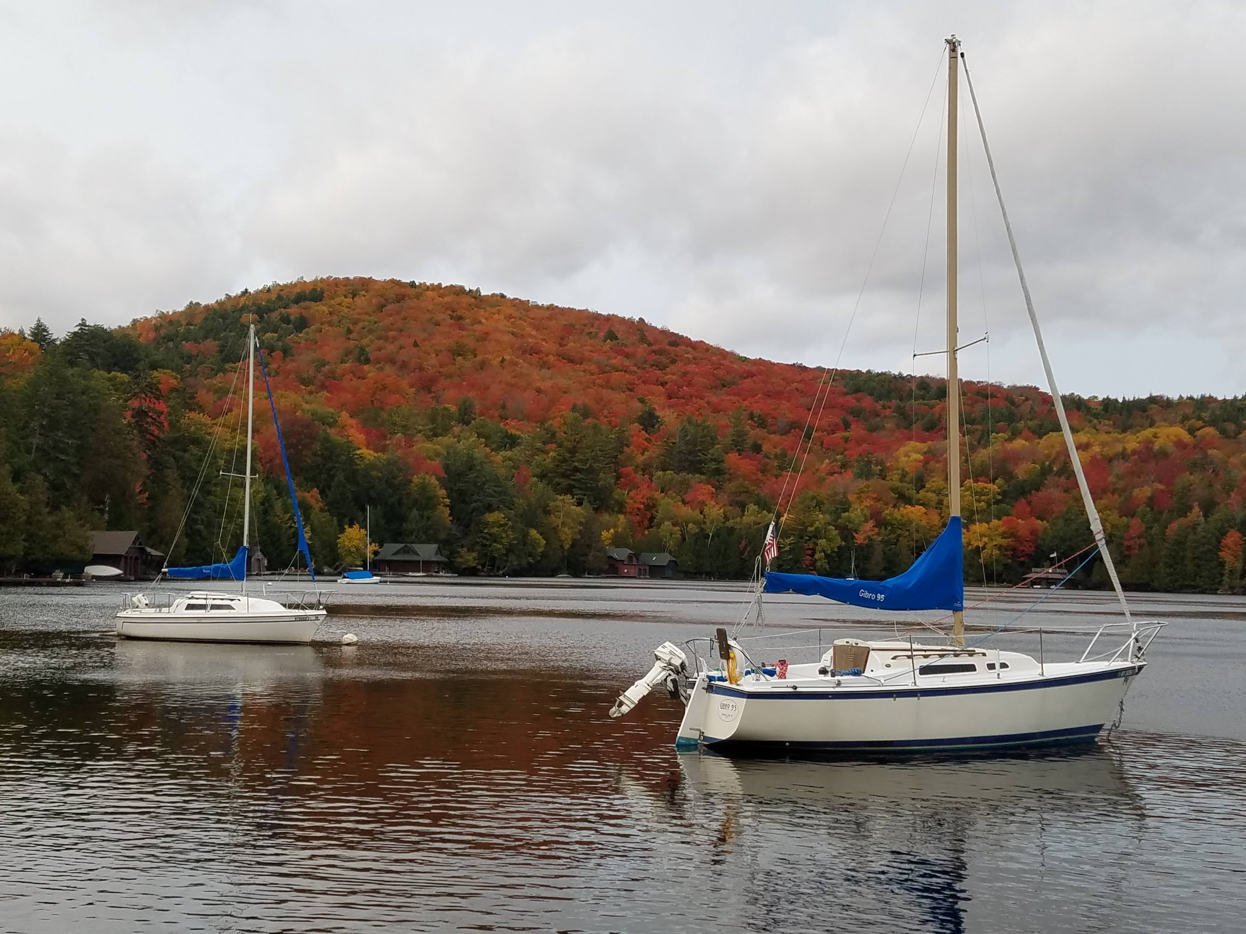 Boating in Saranac Lake