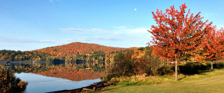 Gorgeous leaves, all access | Saranac Lake, Adirondacks, New York