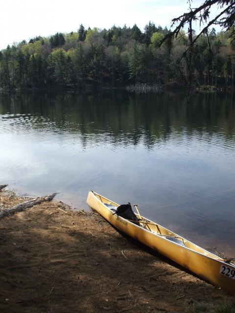 Little Clear Pond and Grass Pond a Canoeing experience Saranac