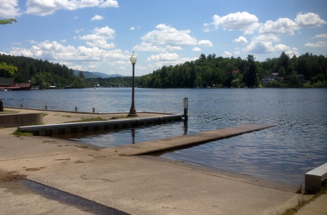 Lake Flower boat launch