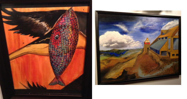 Ecuadorian elements in both these paintings