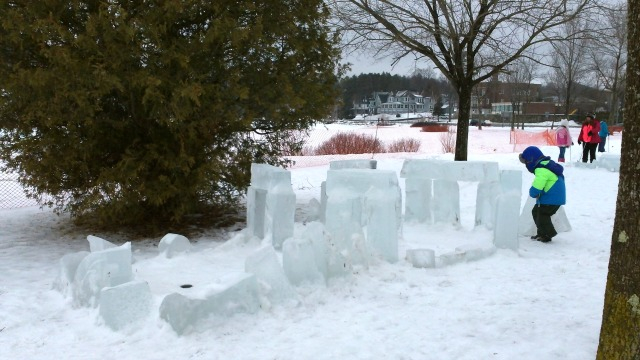 Stonehenge can be a giant monolith, or part of an arctic golf game