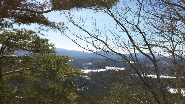 there are constantly changing views from the steeper trail that make it worth the tougher climb