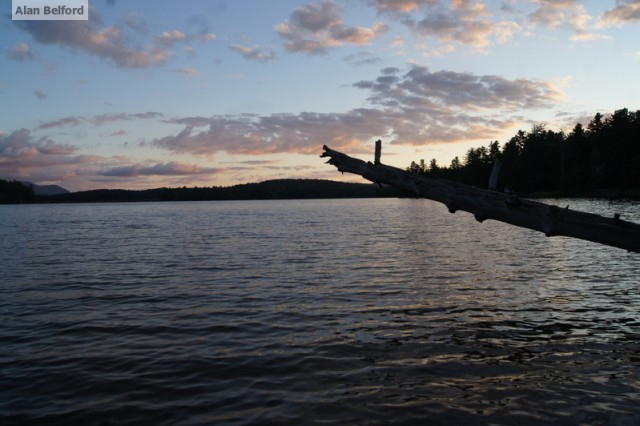 Lake Colby sunset