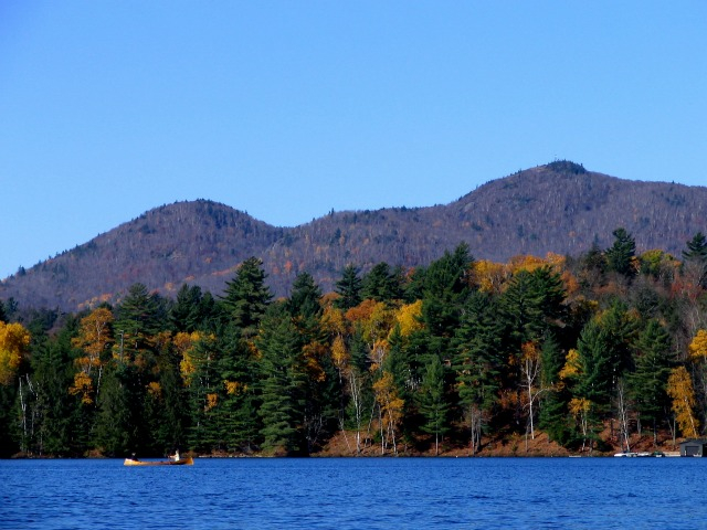 St Regis dominates the skyline from many of the area lakes