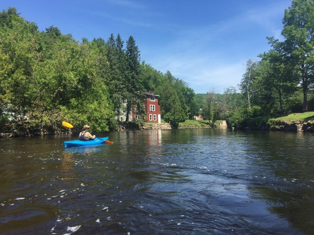 Walk Saranac Lake's historic downtown, then explore the flip side with the Saranac River.