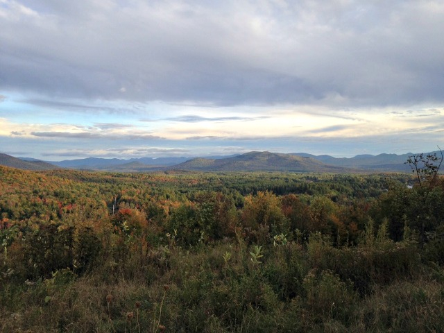 Plenty of mountains, and every shade of autumn there is.