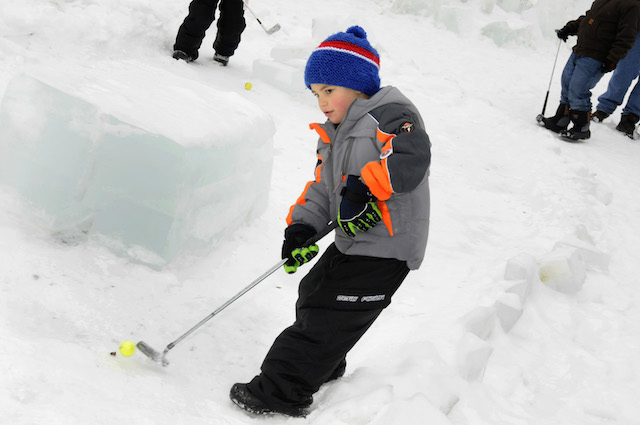 We have little putters for little putters. (photo Mark Kurtz)