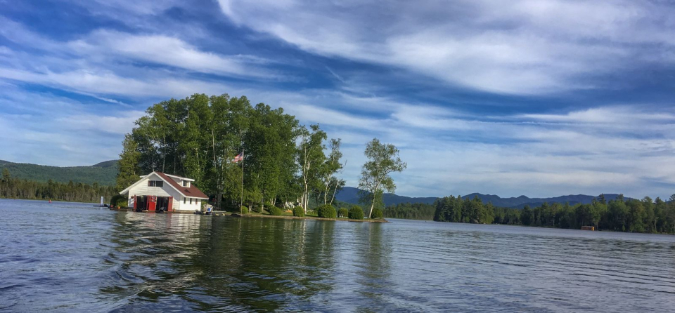 Oseetah Lake. Someday, if I'm lucky, I might own a camp on an island. But until then, island camping will do just fine.