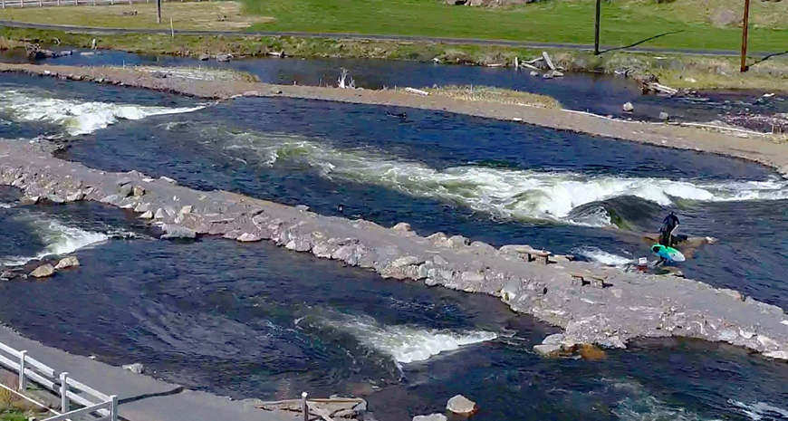 Whitewater Park in Bend, Oregon