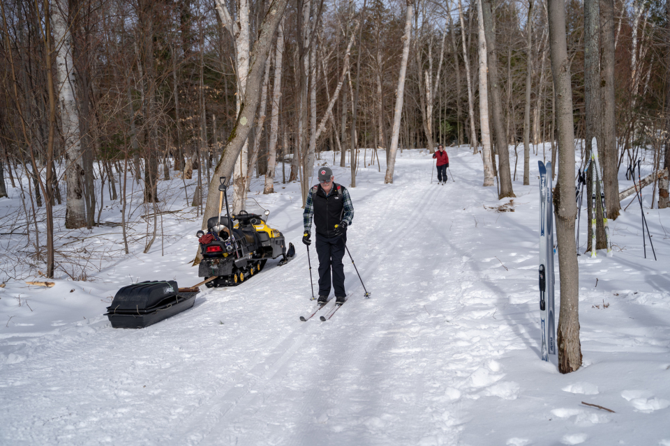 Safe Winter Recreation on the Adirondack Rail Trail Saranac Lake