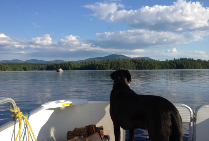 Touring on Lower Saranac Lake