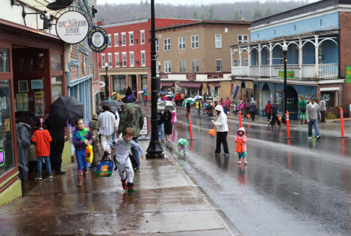 a wonderful collection of historic buildings and fun shops