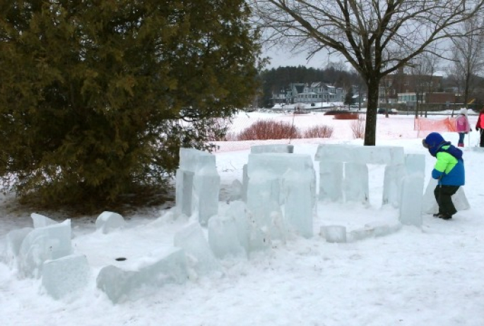 Stonehenge can be a giant monolith, or part of an arctic golf game