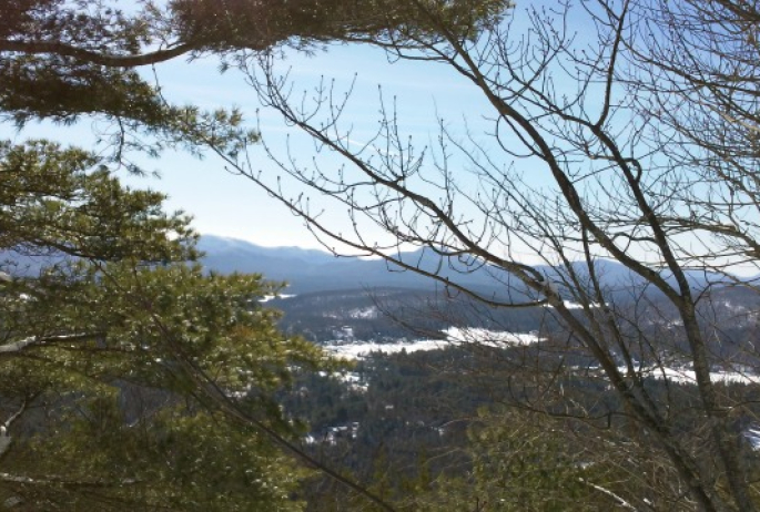 there are constantly changing views from the steeper trail that make it worth the tougher climb