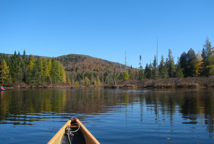 Get to the trail by water. Sometimes it's easier. Always it's better.