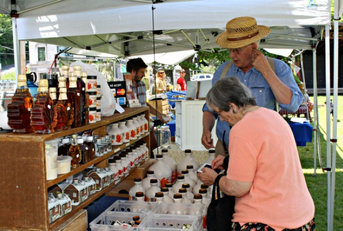 It's maple central at South Meadow Farms, where workers cook their syrup in their vintage sugarhouse.