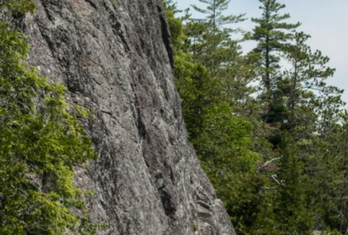 These rugged cliffs used to be featured in early silent movies.