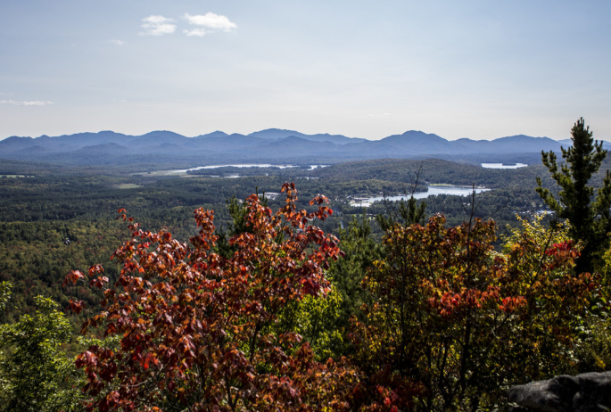 Can't beat the views of fall foliage.