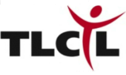 T L C an illustration of an I to look like a person with their hands over their head L