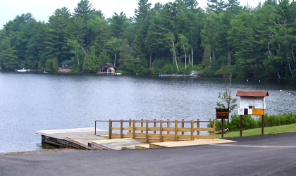 This lovely launching point gives access to the Saranac Chain of Lakes.